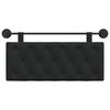 vidaXL Karājo&scaron;s galvgalis Melns 110 x 55 x 7 cm audums