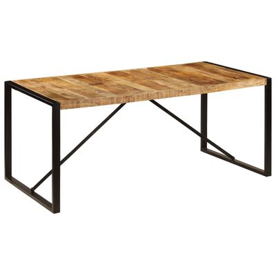 vidaXL virtuves galds, 180x90x75 cm, mango masīvkoks