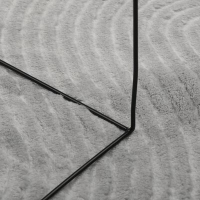 vidaXL paklājs IZA, īsa spalva, skandināvu stils, pelēks, 80x150 cm