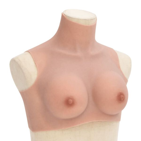 vidaXL krū&scaron;u plāksne, silikons, B kausiņ&scaron;, dabīga krāsa