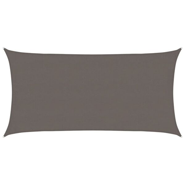 vidaXL saulessargs, 160 g/m&sup2;, antracītpelēks, 4x7 m, HDPE