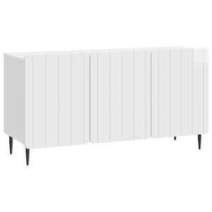 vidaXL Televizora skapī&scaron;a Spīdīgi balts 99 x 34,5 x 52 cm