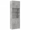 vidaXL augstais skapītis betonpelēks 80x42,5x249 cm inženierijas koks