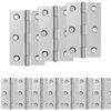 vidaXL Eņģe 48 gab. 54 x 34 x 5 mm Sudraba Tērauds