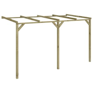 vidaXL pergola vīteņaugiem, 2x4x2,2 m, koks