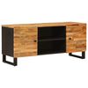 vidaXL Televizora skapī&scaron;a Brūna 105 x 33 x 46 cm Cieta mango koksne