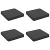 vidaXL 4-daļīgi sēdekļa spilveni VUGHT 4 pcs 100% poliesters Antracīta