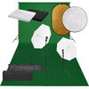 vidaXL fotostudijas komplekts &ndash; gaismas, foni, reflektori