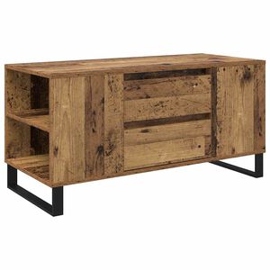 vidaXL Kafijas galdiņ&scaron; Vecs koks 102 x 44,5 x 50 cm Inženierijas koks