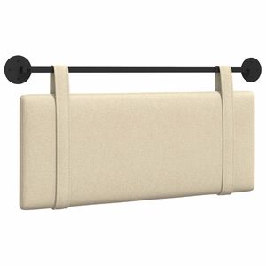 vidaXL Karājo&scaron;s galvgalis Krēmkrāsa 110 x 55 x 5 cm audums