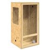 vidaXL Terārijs Brūna 50 x 50 x 100 cm OSB