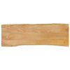 vidaXL galda virsma, 110x40x2,5 cm, mango masīvkoks