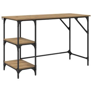 vidaXL Galds Artisānā ozols 120 x 50 x 75 cm Inženierijas koks