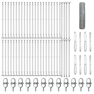 vidaXL Žoga āķis Sudraba