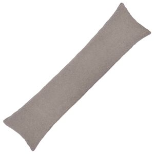 vidaXL Spilvenu pārvalks HEERLEN Gai&scaron;i pelēka 40 x 145 cm Boucl&eacute;