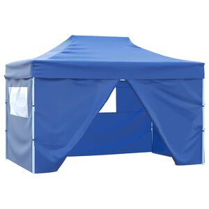 vidaXL Balles telts 291 x 431 x 315 cm Zila Oksforda audums