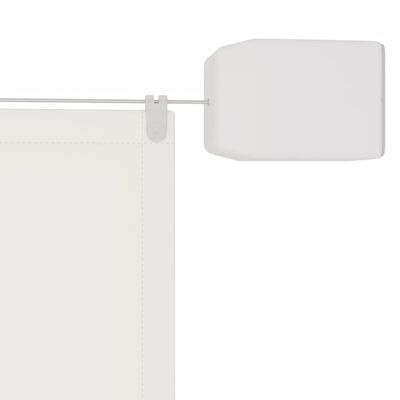 vidaXL vertikāla markīze, balta, 140x600 cm, Oksfordas audums