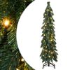 vidaXL izgaismota mākslīgā Ziemassvētku egle ar 60 LED, 120 cm
