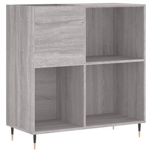 vidaXL skapītis, 84,5x38x89 cm, inženierijas koks, pelēks