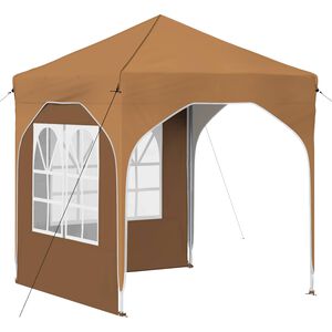 vidaXL Pop-up svinību teltis 192 x 192 x 245 cm Bē&scaron;a