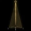 vidaXL LED Ziemassvētku eglīte 570 LED Silti Balta 399 cm