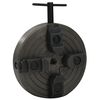 vidaXL 4-žokļu koka virpas patrona, M18 savienojums, 150x63 mm, melna