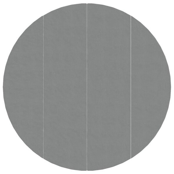 vidaXL baseina pamatnes aizsargs, gaiši pelēks, Ø500 cm, ģeotekstils