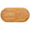 vidaXL Galda virsma Eļļa dabīgā 110 x 55 x 2 cm Cietā akācijas koks