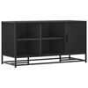 vidaXL apavu sols melns 100x40x53,5 cm Engineered Wood and Metal
