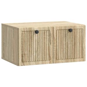vidaXL Sienā piestiprināms TV skapis Sonomas ozols 59,5 x 41 x 30 cm