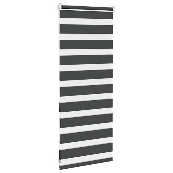 vidaXL žalūzijas zebra 65x100 cm auduma platums 60,9 cm poliesters
