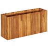 vidaXL augstā puķu kaste, 100x30x50 cm, akācijas masīvkoks