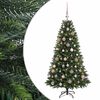 vidaXL Mākslīgā Ziemassvētku eglīte ar rotājumiem 120 cm 150 LED