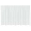 vidaXL Mežģīņu aizkars ar aizkariem Balts 200 x 600 cm Poliesters