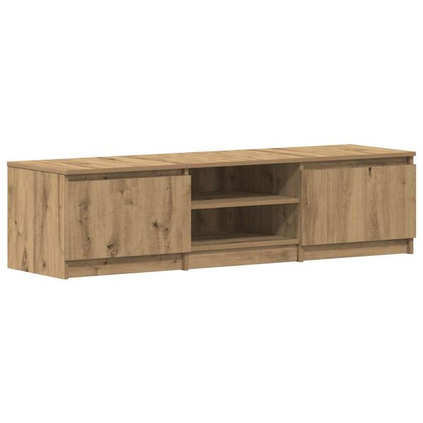 vidaXL TV skapis Artisan ozols 140x40x36 cm Engineered Wood