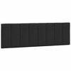 vidaXL galvgaļa spilvens, Hanko, melns, 160 cm, samts