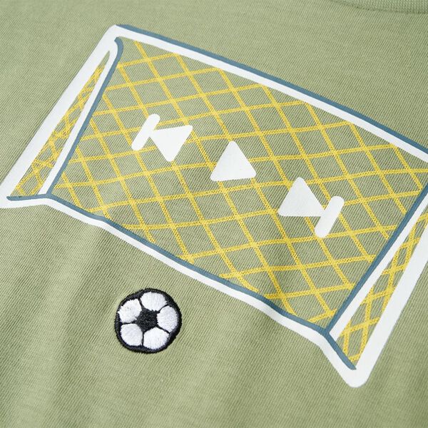 Bērnu T-krekls, gai&scaron;a haki, 140