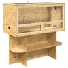 vidaXL Terārijs Brūna 100 x 50 x 100 cm OSB