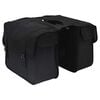 vidaXL Velosipēda soma Melns 40 x 18,5 x 35 cm Poliesters