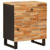 vidaXL Gultas skapis Brūna 50 x 33 x 60 cm Cieta mango koksne
