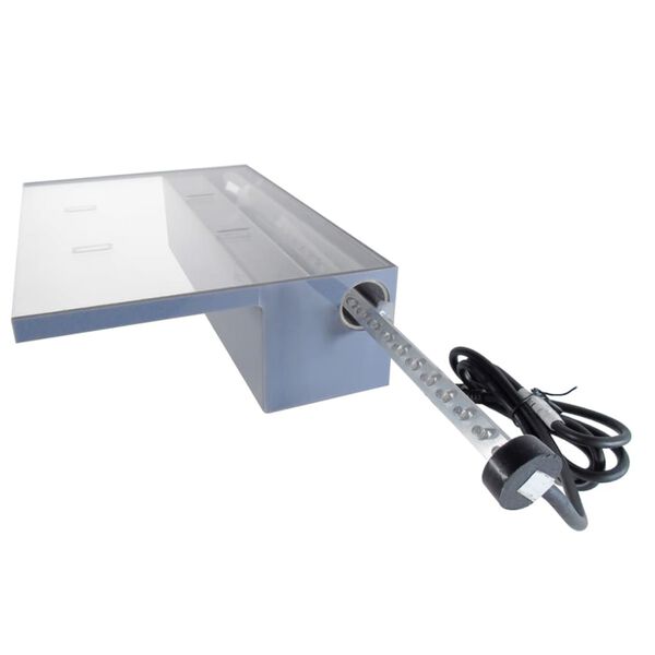 Ubibink ūdenskritums Niagara ar LED, 60 cm, caurspīdīgs, 7504609