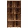 vidaXL grāmatu skapis Old Wood 66x30x130 cm Engineered Wood