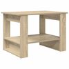 vidaXL Kafijas galdiņ&scaron; Sonoma ozols 72 x 50 x 50 cm Inženierijas koks