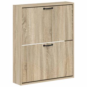 vidaXL Sienā piestiprināms apavu skapis HOORN 71 x 17 x 86 cm