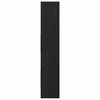 vidaXL Grāmatplaukts Melns ozolkoks 60 x 35 x 180 cm Inženierijas koks