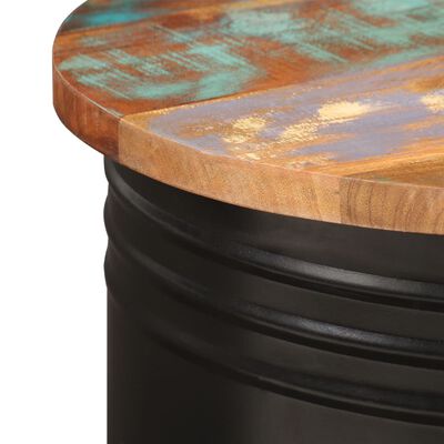 vidaXL kafijas galdiņš, 43x55 cm, pārstrādāts masīvkoks