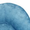 vidaXL suņu dīvāns, tirkīzzils, 66x43x40 cm, plī&scaron;s