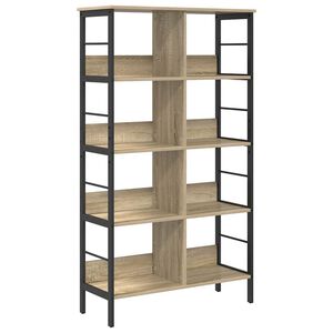 vidaXL Grāmatu plaukts 8 līmeņi 82 x 32 x 144,5 cm Inženierijas koks