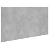 vidaXL gultas galvgalis, betonpelēks, 160x1,5x80 cm, inženierijas koks