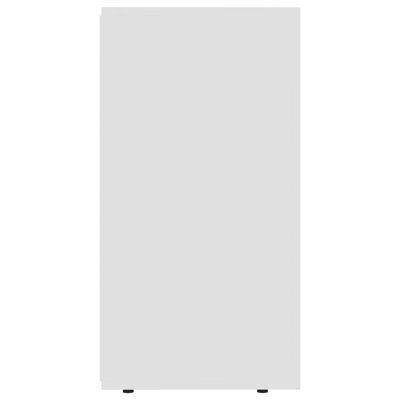 vidaXL kumode, balta, 120x36x69 cm, kokskaidu plātne